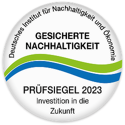 Siegel für Nachhaltigkeit 2023 